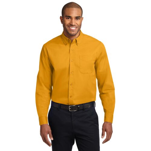 Extended Size Long Sleeve Easy Care Shirt Thumbnail