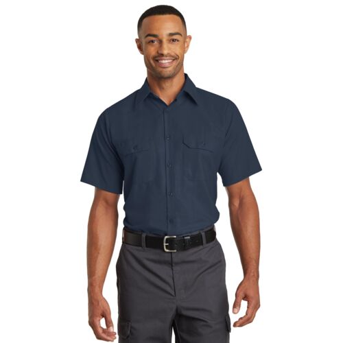 Short Sleeve Solid Ripstop Shirt Thumbnail