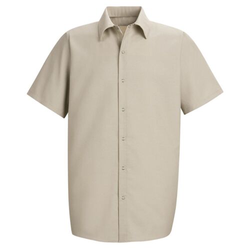 Men's Specialized Short Sleeve Pocketless Work Shirt Thumbnail
