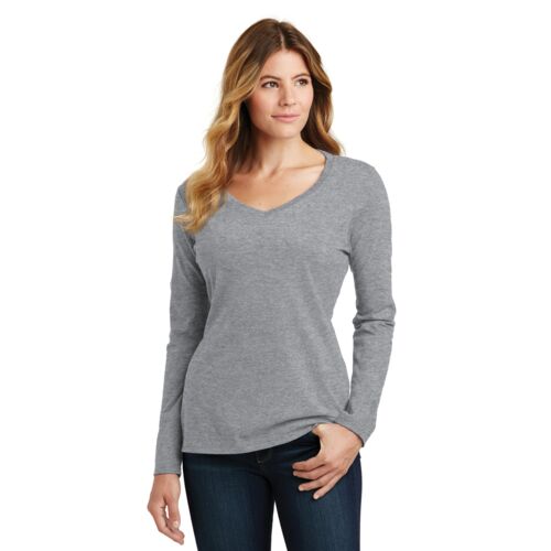 Women's Long Sleeve Fan Favorite V Neck Tee Thumbnail